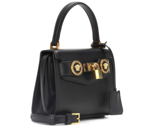 Túi Versace Ladies Small Icon Lock Medal 'Black' DBFG313-DVBAR-K4MJT - Hình ảnh 2