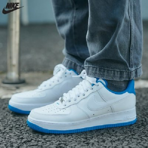 Giày Nike Air Force 1 Low 'White Blue' Dv1331-101 Authentic-Shoes