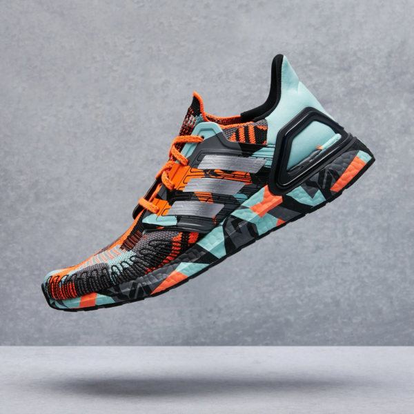 Giày Adidas UltraBoost 20 'Geometric Pack Signal Orange Mint' FV8359 - Hình ảnh 4