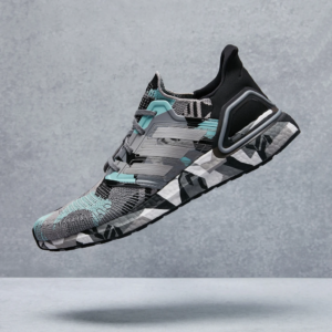 Alternative view of Giày Adidas UltraBoost 20 Geometric Pack 'Black Frost Min' FV8328