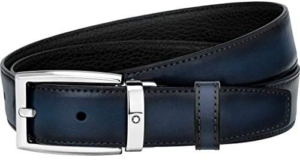 Dây Lưng Montblanc 'Black Blue' 123899