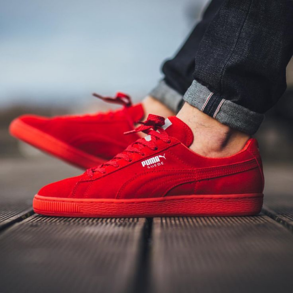 Giày Puma Suede Mono ‘All Red’ 360231-05 - Hình ảnh 2