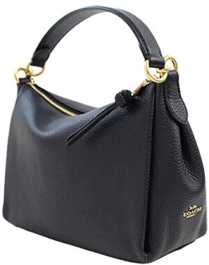 Alternative view of Túi Coach Soft Pebble Leather Shay Crossbody 601 B4 BK