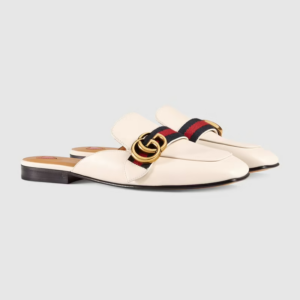 Alternative view of Giày Gucci Peyton Slippers White 423694-DKHC0-9061