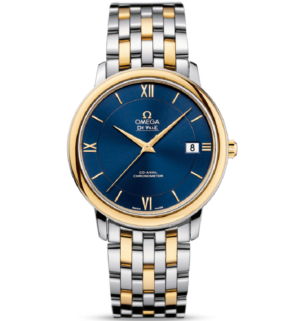 Đồng Hồ Omega De Ville Co-Axial 'Blue' 424-20-37-20-03-001