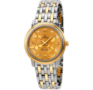 Đồng Hồ Omega De Ville Prestige 'Silver Gold' 424-20-27-60-58-002