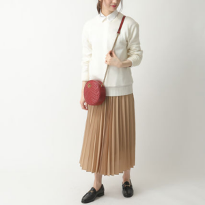 Alternative view of Túi Gucci GG Marmont Mini Leather Round Shoulder Bag 550154 0OLET 6438