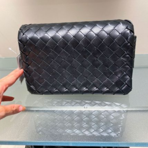 Alternative view of Túi Bottega Veneta Lambskin 'Black' 609231-VCPP-18803