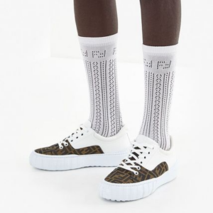 Alternative view of Giày Fendi Force 'Brown And White' 7E1415AF5CF1DV2