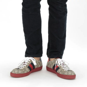 Alternative view of Giày Gucci Ace GG Supreme 'Beige' 429445-K2LH0-9767