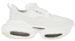 Giày Balmain Neoprene Suede B-bold 'White' YM1VI277TRPN0FA