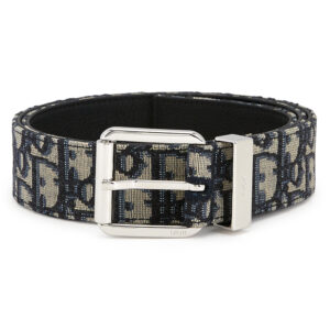Alternative view of Thắt Lưng Dior Homme 21FW Oblique Logo Jacquard Belt 4333PLYSE H05E