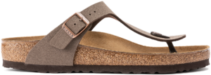 Dep Birkenstock Gizeh Birkibuc 'Mocha' 43751