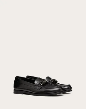 Giay Valentino Garavani Loafer in Calfskin 1Y2S0G03GIS0NO
