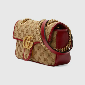 Túi Gucci Gg Marmont Shoulder Bag Red 446744-Hvkeg-8561 - Authentic-Shoes