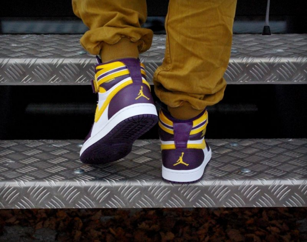 Giày Nike Air Jordan 1 High Strap 'Grand Purple' 342132-571 - Hình ảnh 4