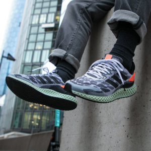 Alternative view of Giày Adidas 4D Run 1.0 'Signal Coral' FW1233