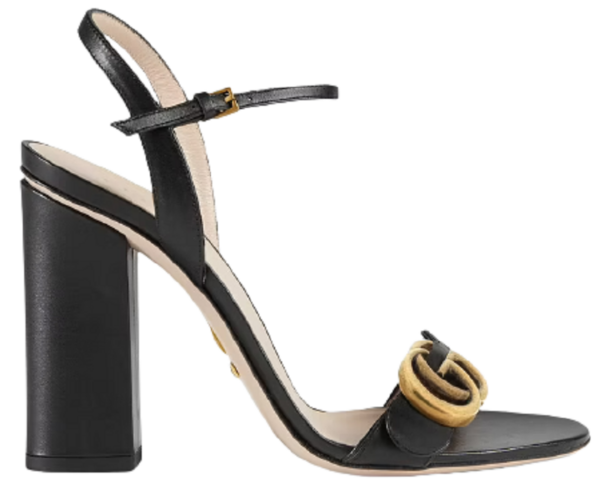 Giày Gucci Leather Sandal ‎453378-A3N00-1000