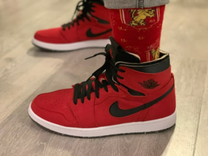 Alternative view of Giày Nike Air Jordan 1 High Zoom Comfort 'Gym Red' CT0978-600