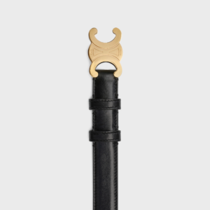 That Lung Celine Medium Triomphe 'Gold Black' 45AK93A01-38NO