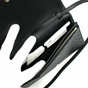 Alternative view of Túi Gucci Micro GG Cima Cross Body 466507 BMJ1G 1000