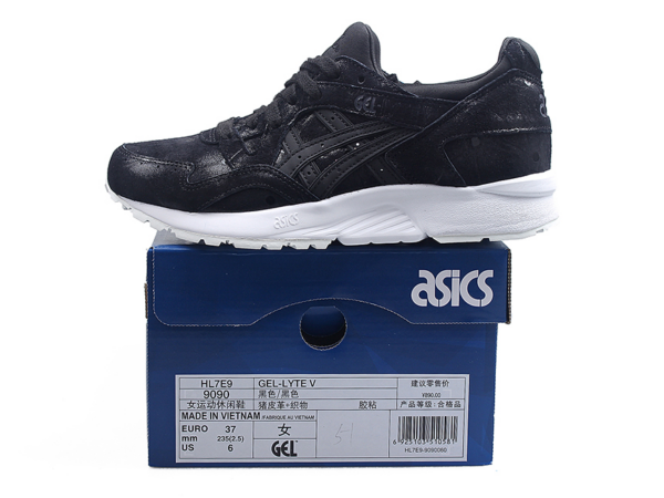 Giày Asics Gel-Lyte V Lace Up 'Black White' HL7E9-9090 - Hình ảnh 3