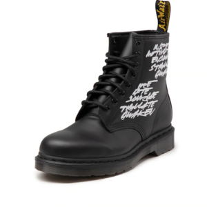 Alternative view of Giày Dr. Martens 1460 Futura Laboratories Embroidered Black Leather 27596001