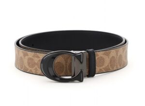 Thắt Lưng Coach 20FW Men's Leather Belt 76428 KHBK