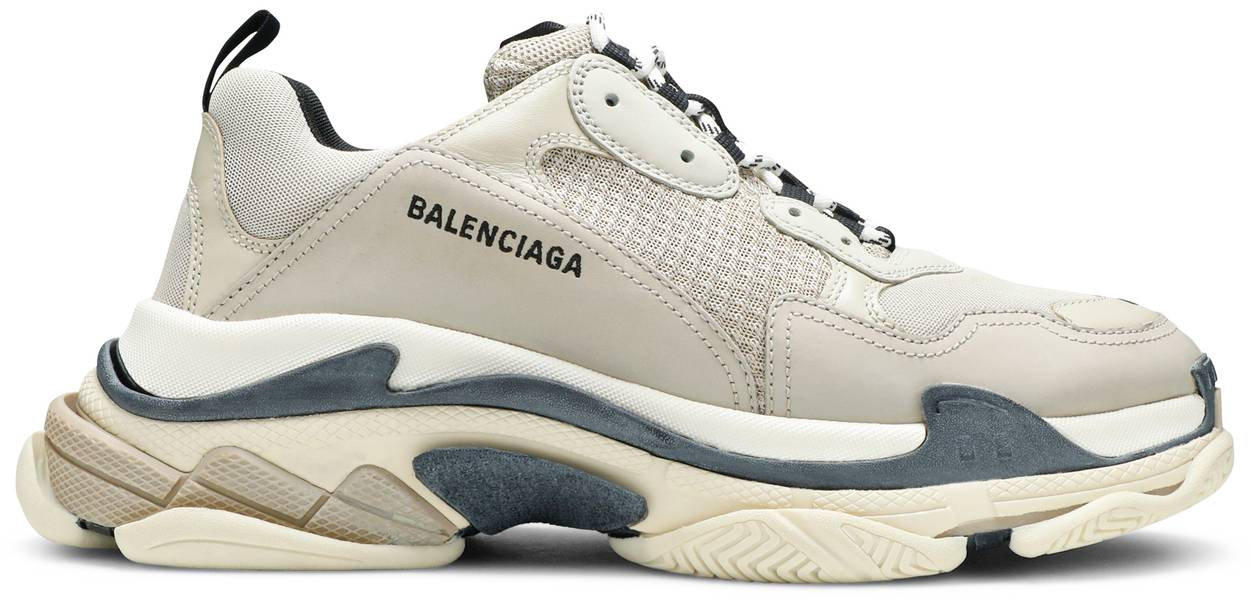 Giày Balenciaga TripleS trắng tím 11 Mới