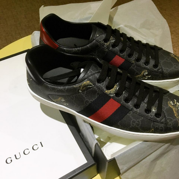 Giày Gucci Ace GG Supreme 'Tigers' 429445-G0K20-1102 - Hình ảnh 4