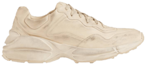 Giày Gucci Rhython Leather Sneaker Ivory 498916 A9L00 9522