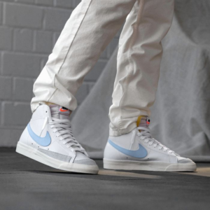 Alternative view of Giày Nike Blazer Mid '77 Vintage 'Celestine Blue' BQ6806-109