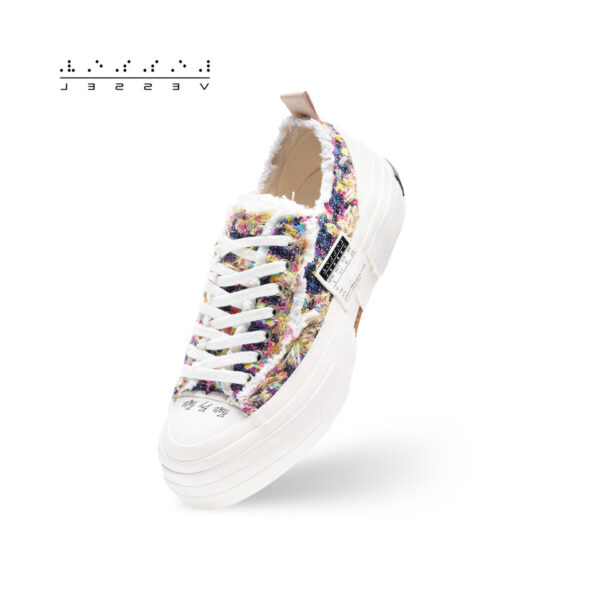 Giày xVESSEL G.O.P Lows 'Crazy Colour Tweed' - Hình ảnh 4