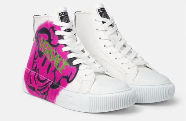Giày Versace Grece Medusa 'White Pink' DST643D-1A01998-2W090 - Hình ảnh 3