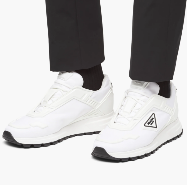 Giày Prada Prax 01 Nylon Sneakers 'White' 4E3567-W08-F0009-F-G000 - Hình ảnh 2