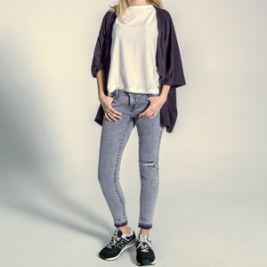 Alternative view of Giày New Balance Wmns 574 'Core Black' WL574EB