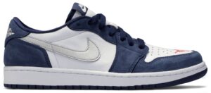 Giày Nike Eric Koston x Air Jordan 1 Low SB 'Midnight Navy' CJ7891-400