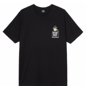 Áo Stussy Champion Sound Tee 'Black'