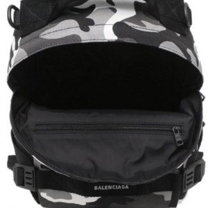 Alternative view of Balo Balenciaga Camouflage-print Logo 'Black White Grey' 644031-2VZH7-1078
