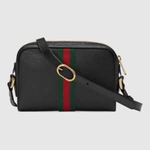 Alternative view of Túi Gucci Leather Ophidia Mini Bag Black 517350 DJ2DG 1060