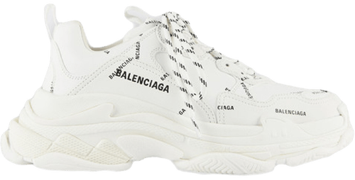 Balenciaga Triple S Men039s White Clear Sole Sneakers New  eBay