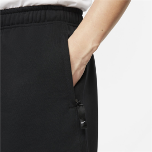 Quan Nike Solo Swoosh French Terry Shorts 'Black' DX0818-010