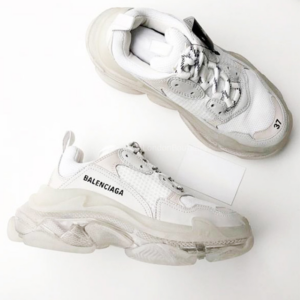 Alternative view of Giày Balenciaga Wmns Triple S 'White Clear Sole' 544351-W09E1-9000