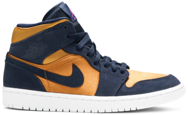 Giày Nike Air Jordan 1 Mid SE Premium 'Stain Gold' 852542-401