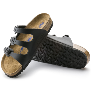Dep Birkenstock Florida Soft Footbed Birko Flor 'Black' 53011
