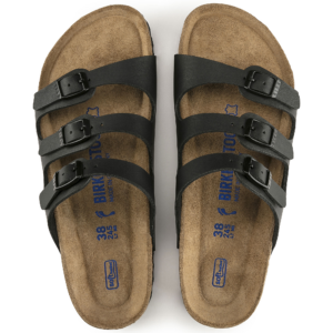 Dep Birkenstock Florida Soft Footbed Birko Flor 'Black' 53011