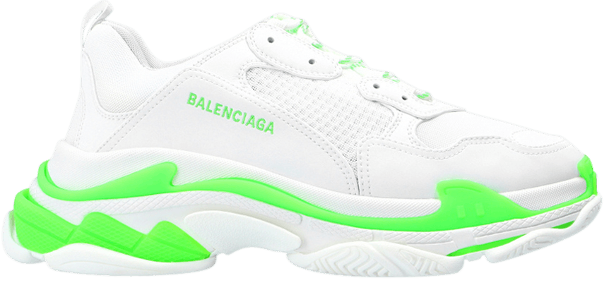 Balenciaga Triple S Clear Sole Sneakers Blackgreen  MEN from Onu UK