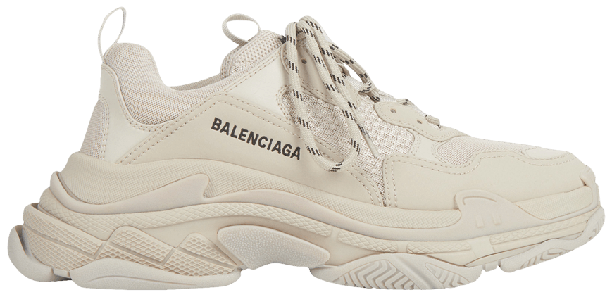 Balenciaga Triple S Women039s Beige Sneakers New  eBay