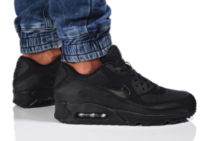 Alternative view of Giày Nike Air Max 90 Essential 'Triple Black' 537384-090