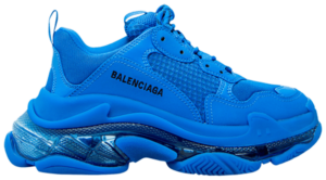 Giày Balenciaga Triple S Sneaker Clear Sole Deep Blue 541624-W2GA1-4210